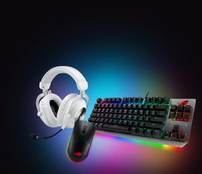 teclado, headset-mouse-gamer