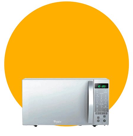 Refrigeradora, lavadora, secadora, estufa, horno, microondas whirlpool