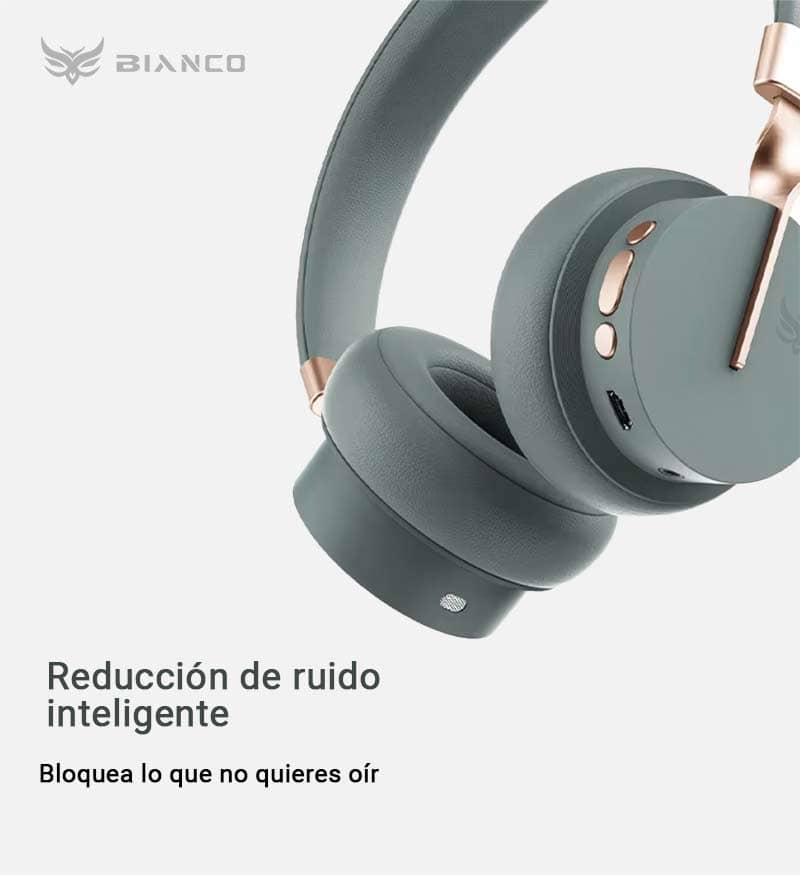 Headset Bianco Inalambrico Fingertime Free P3 BI-GRE-P003 Color Verde