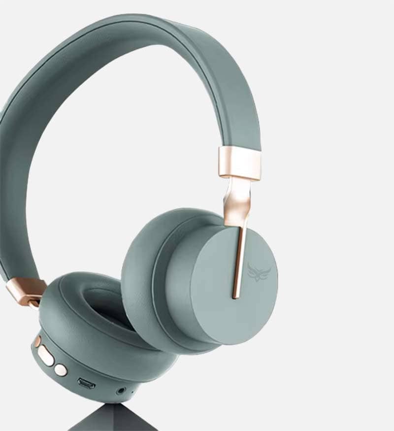 Headset Bianco Inalambrico Fingertime Free P3 BI-GRE-P003 Color Verde