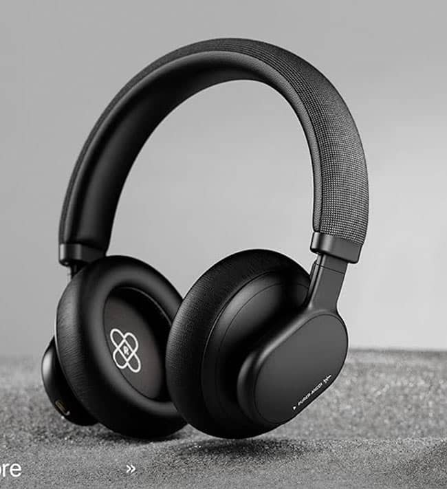 Headset Bianco Inalambrico Fingertime ANC-01 BI-ANC-001BK Color Negro
