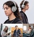 Headset Bianco Inalambrico Fingertime ANC-01 BI-ANC-001GRS Color Gris