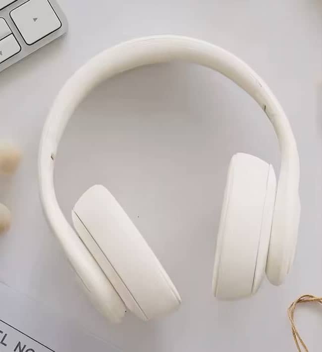 Headset Bianco Inalambrico Fingertime Free P9 BI-HUS-P009 Color Hueso