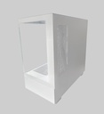 Case Gamer Quimera QM-AXT-LCXW-PROWHT 3 Ventiladores Con Vidrio Templado Color Blanco