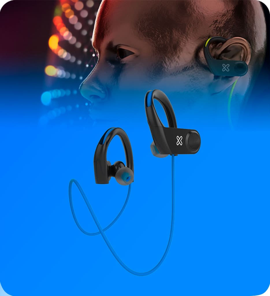 Audifonos Klip Xtreme KSM-750BL Wireless IPX7 MIC Color Azul