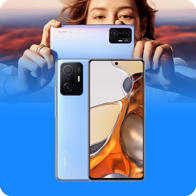 Teléfono Xiaomi 11T Pro 8GB+256GB Color Azul Celestial