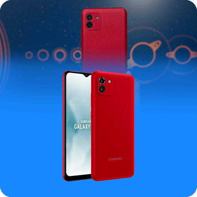 Celular Samsung Galaxy A03 64GB Color Rojo