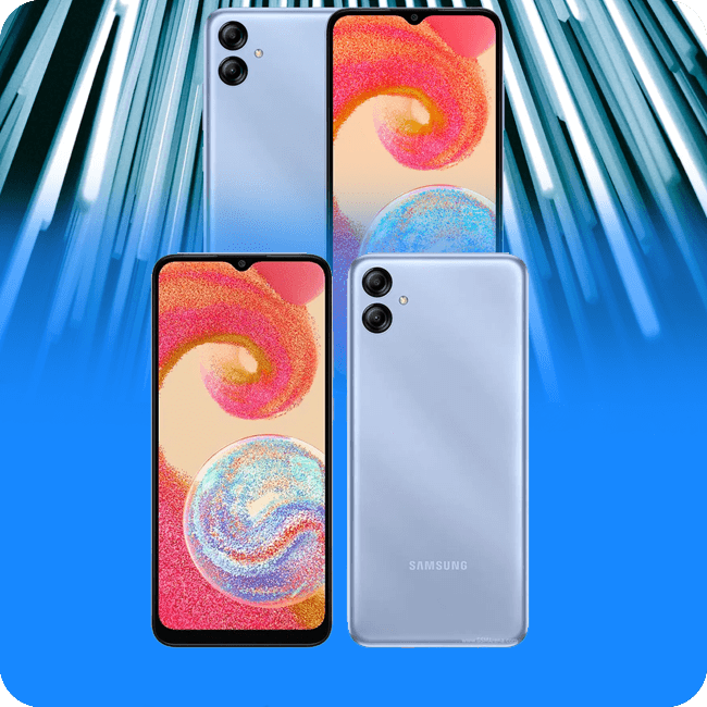 Celular Samsung Galaxy A04e Color Azul Claro