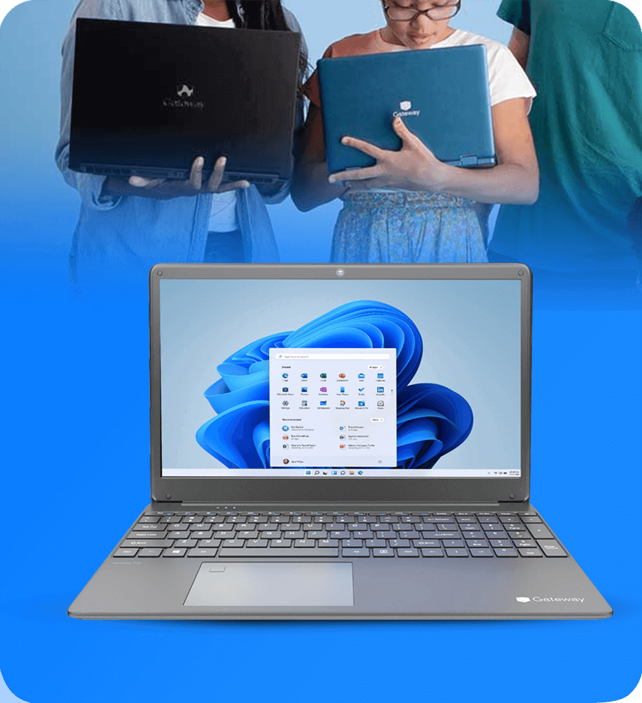 Laptop Gateway GWNC31514 Ultra Slim Core I3-1115G4 128GB SSD 4GB RAM 15.6" 1920x1080 WIN11 Color Negra Seminueva