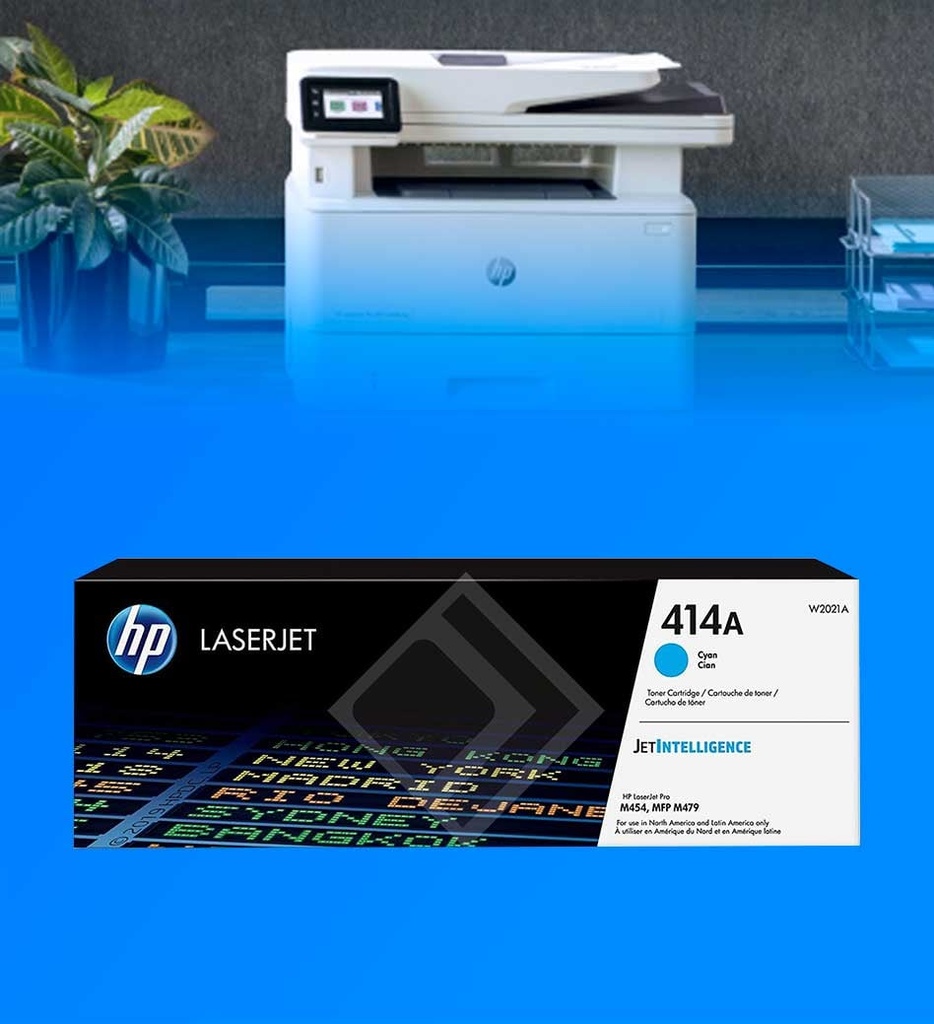 Toner HP 414A LaserJet Color Cyan Original