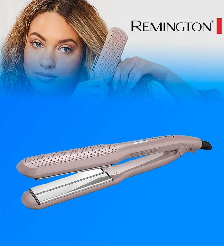 Plancha Alisadora Remington Wet2Style Shine Therapy