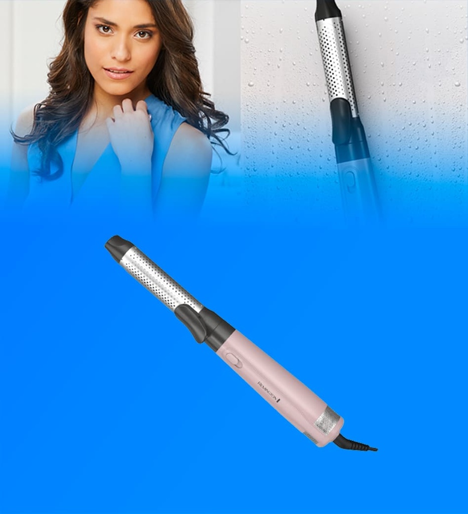 Rizador Remington AS14A Wet2Style Seca y Riza Cabello Humedo