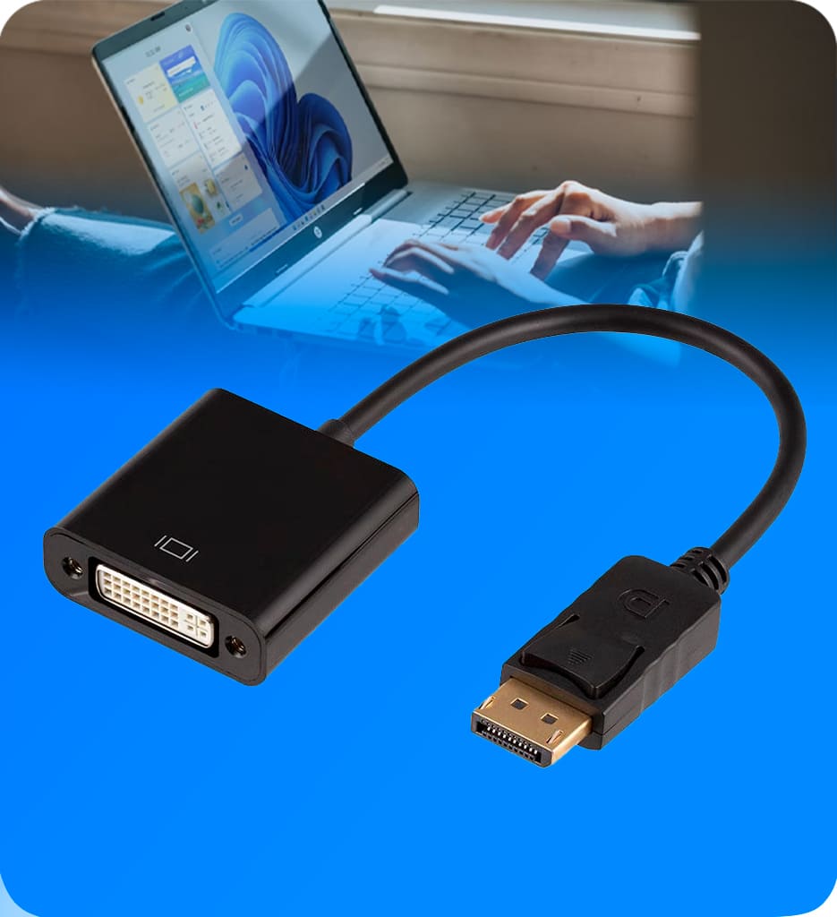 Adaptador Argom ARG-CB-1322 de Display a DVI-I