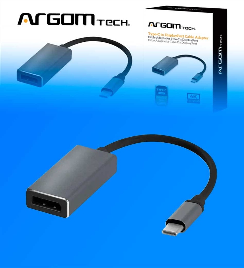 Cable Adaptador Argom ARG-CB-0061 Tipo C A Display 15cm