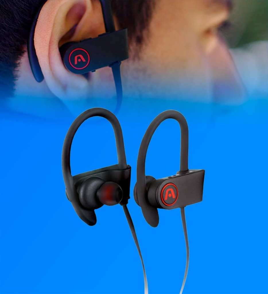 Audifonos Argom ARG-HS-2025BK Ultimate Sound Flex Bluetooth Color Negro
