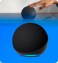 Bocina Amazon Echo Dot 5ta 840080503653 Generación Modelo 2022 Color Negro