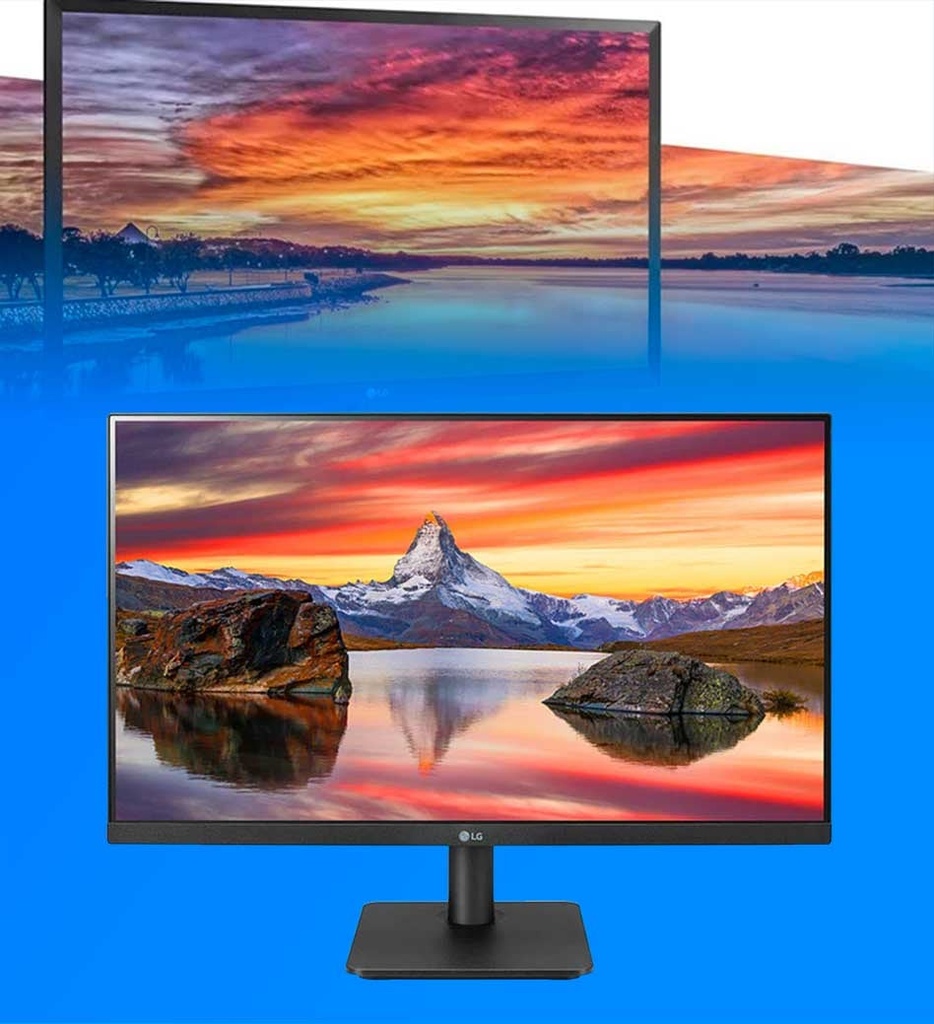 Monitor LG 24MK430H IPS 23.8" Visible FHD 1920x1080 VGA HDMI Vesa 5ms