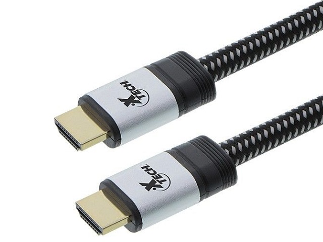 Xtech - HDMI cable - Component video / audio - braided 6ft XTC-626