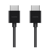 Belkin Ultra High Speed - Cable HDMI - HDMI (M) a HDMI (M) - 2 m - blindado de dos capas - negro