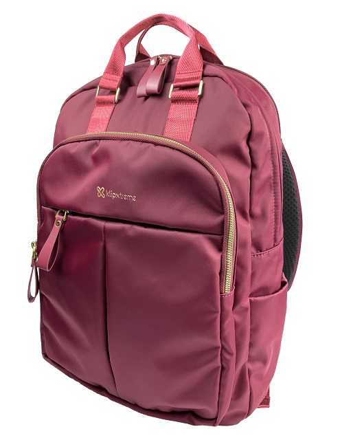 Klip Xtreme - Notebook carrying backpack - 15.6" - 1200D Nylon - Red KNB-468RD