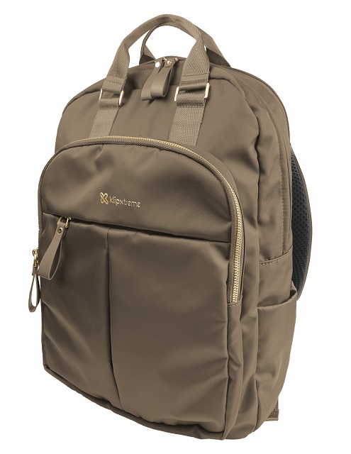 Klip Xtreme - Notebook carrying backpack - 15.6" - 1200D Nylon - Brown