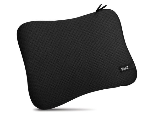 KlipX Texturized Laptop Sleeve KNS-310B up to 14.1" Black