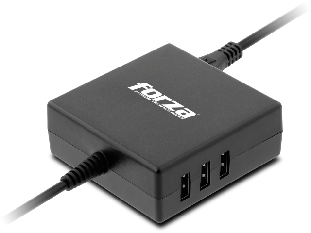 Forza - Power adapter kit - 3 USB Ports 7 Tips