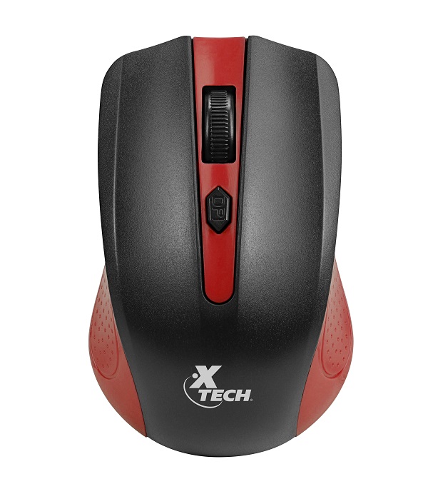 Xtech - Mouse - 2.4 GHz - Wireless - Red-1600dpiXTM-310RD