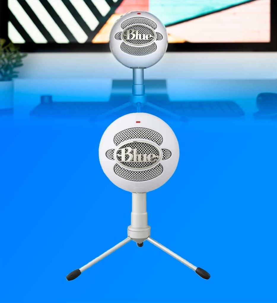 Blue Microphones Snowball ICE - Micrófono - USB - blanco