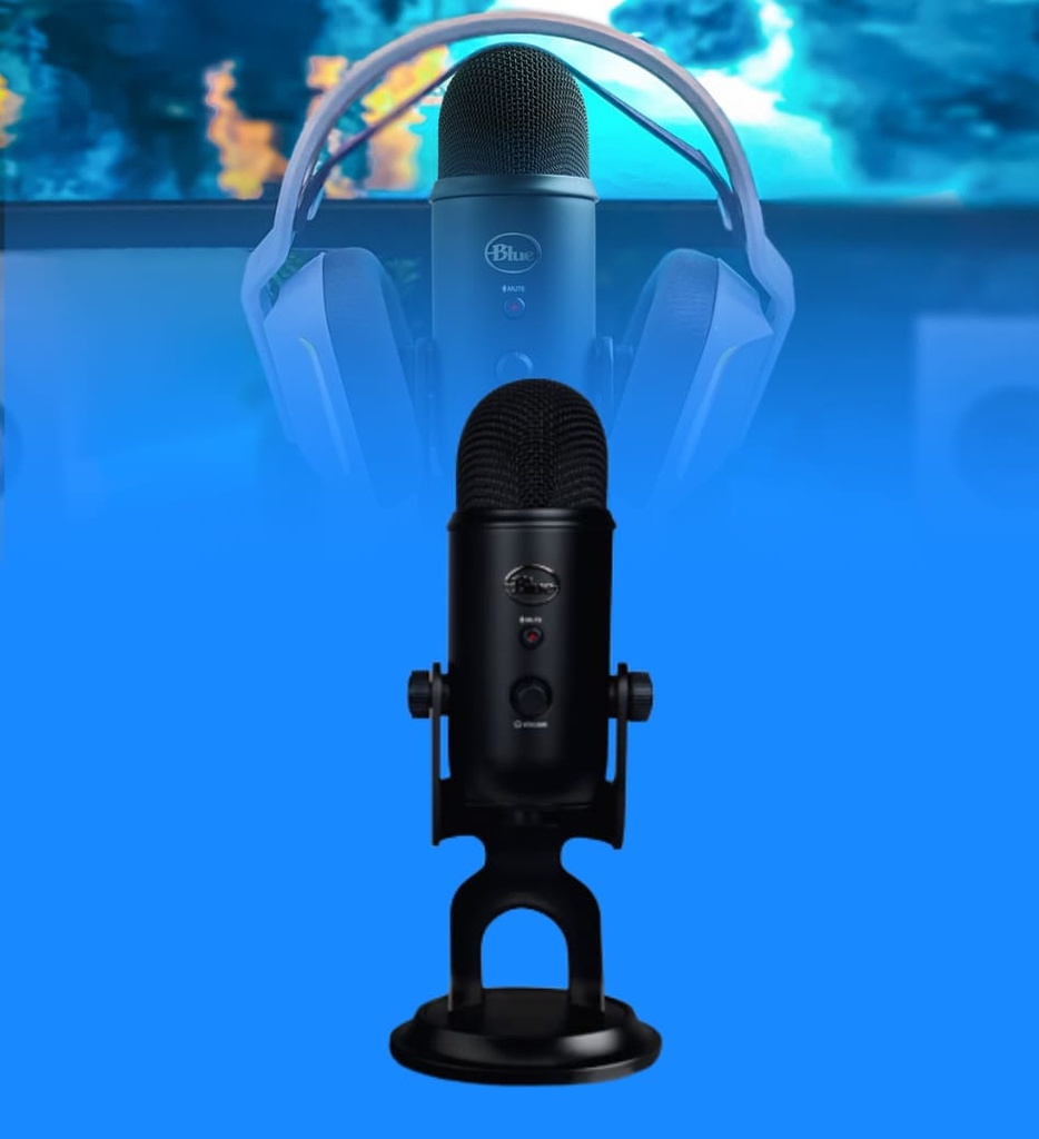 Blue Microphones Yeti - Micrófono - USB - negro