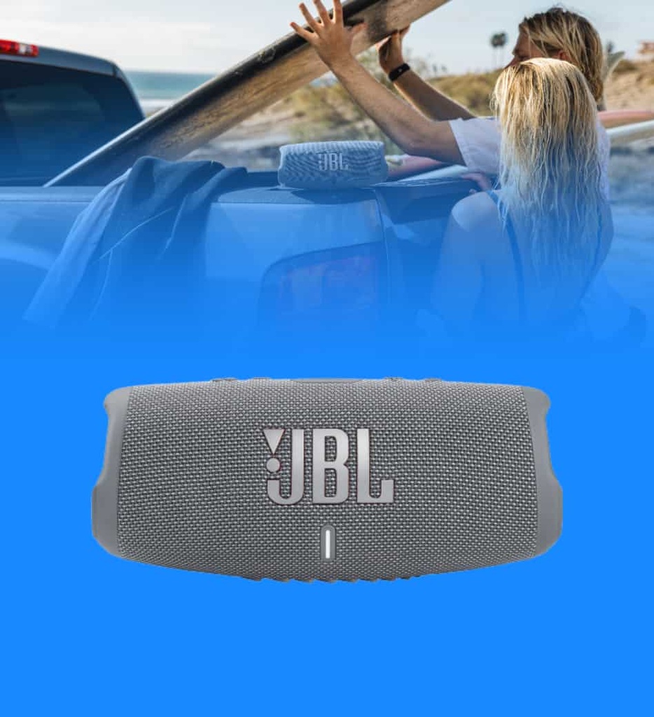 JBL - Speakers - Gray - Charge 5