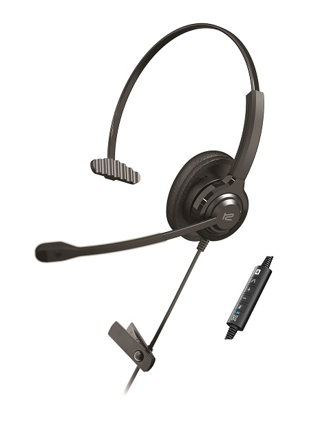 Klip Xtreme - KCH-901 - Headset - Para Conference - Wired - On-Ear Vol-Mic