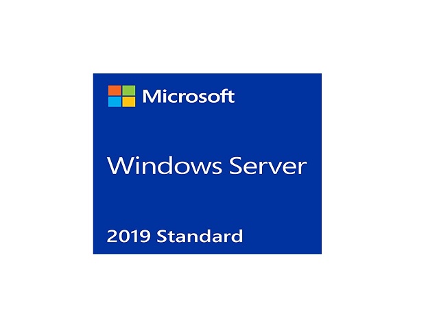 Microsoft Windows Server 2019 Standard Edition - Licencia - 16 núcleos - OEM - ROK - DVD - con el BIOS bloqueado (Hewlett Packard Enterprise), Microsoft Certificate of Authenticity (COA) - Inglés - Mundial