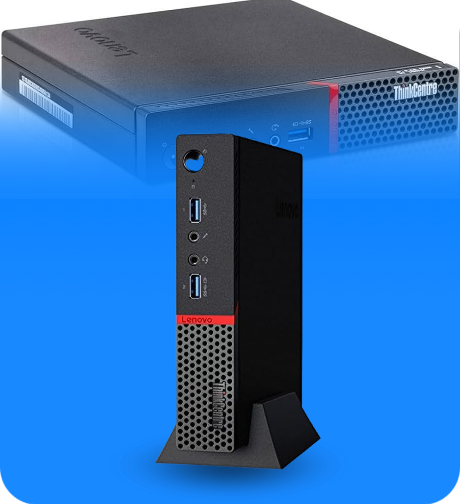 CPU Lenovo Thinkcentre M900 Tiny Core I7-6700T 2.8Ghz 256GB SSD 8GB RAM Seminuevo