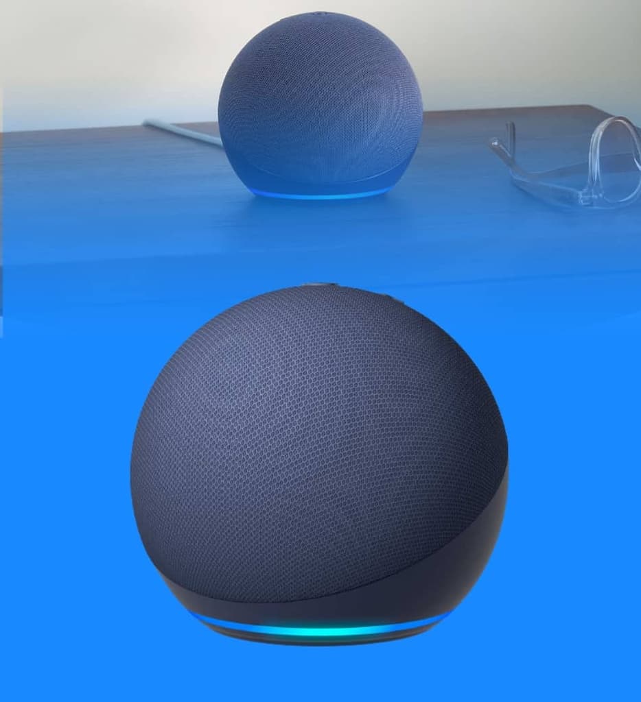 Bocina Amazon Echo Dot 5ta 840080527079 Generación Modelo 2022 Color Azul