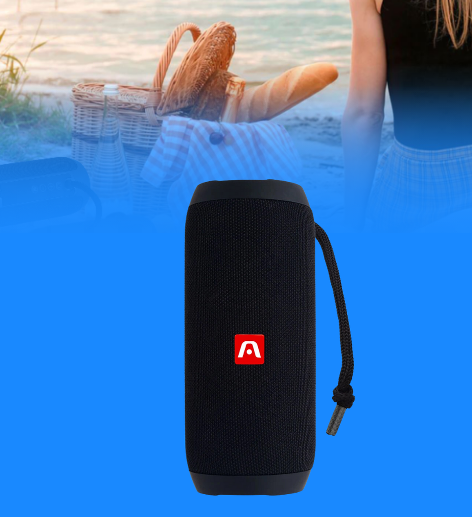 Bocina Argom ARG-SP-3017BK Drum Beats X Inalambrica Color Negro