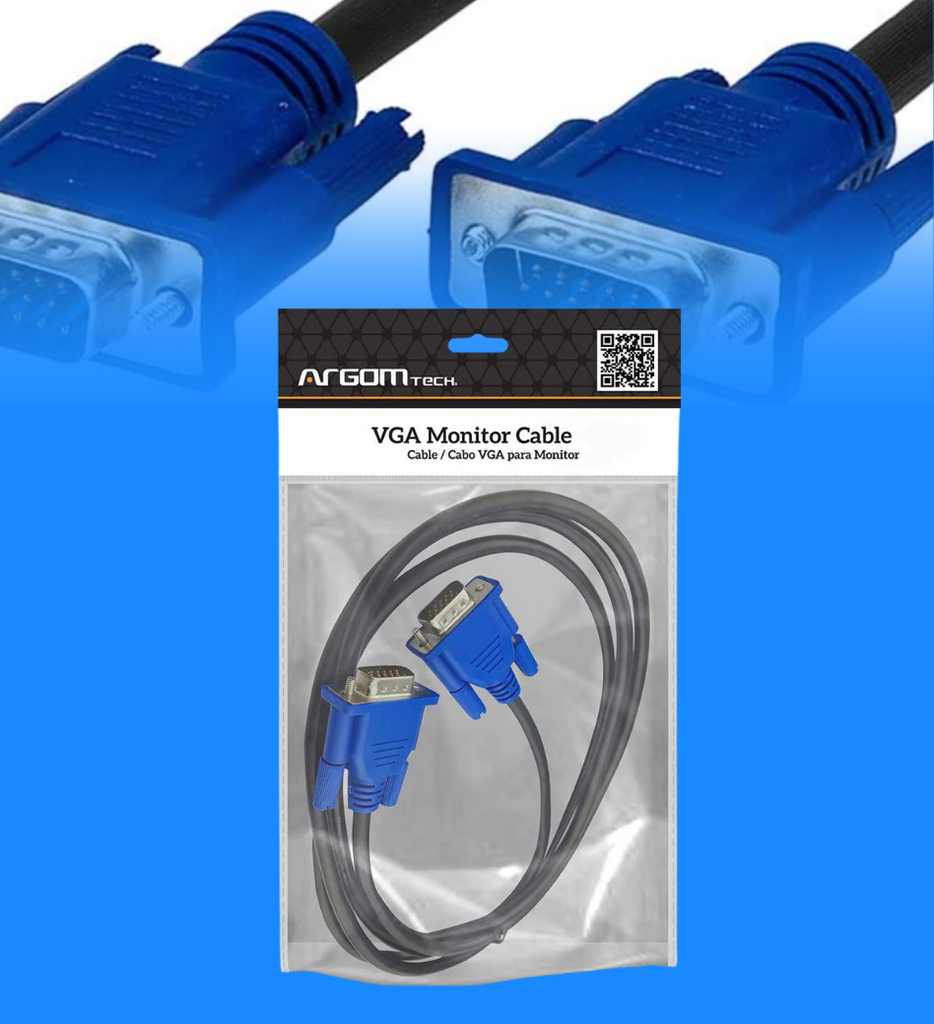 Cable Argom ARG-CB-0077 VGA Monitor M/M 3 Metros