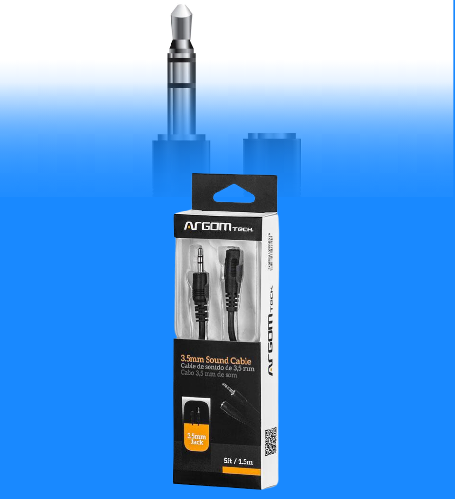 Cable Argom ARG-CB-0038 3.5mm 1.5 Metros