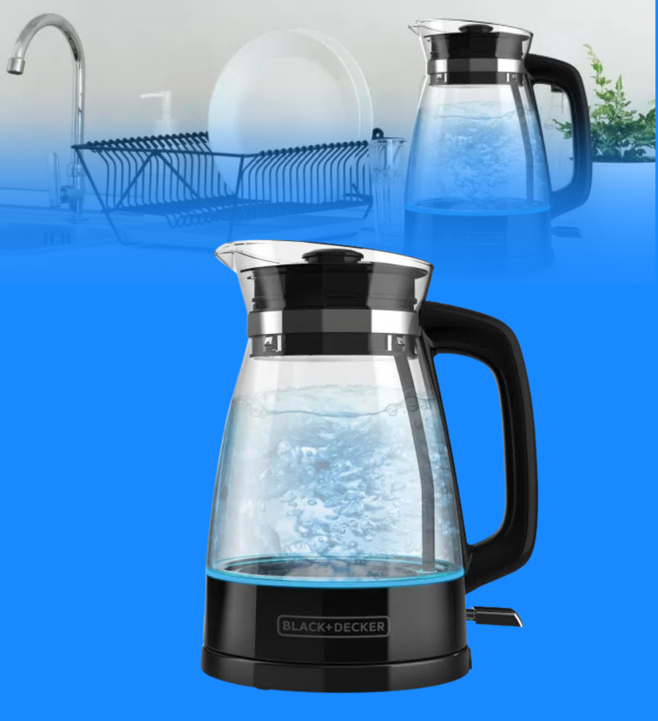 Jarrilla Electrica Black+Decker KE7000B-LA 1.7 Lts 1500 Watts Color Negro