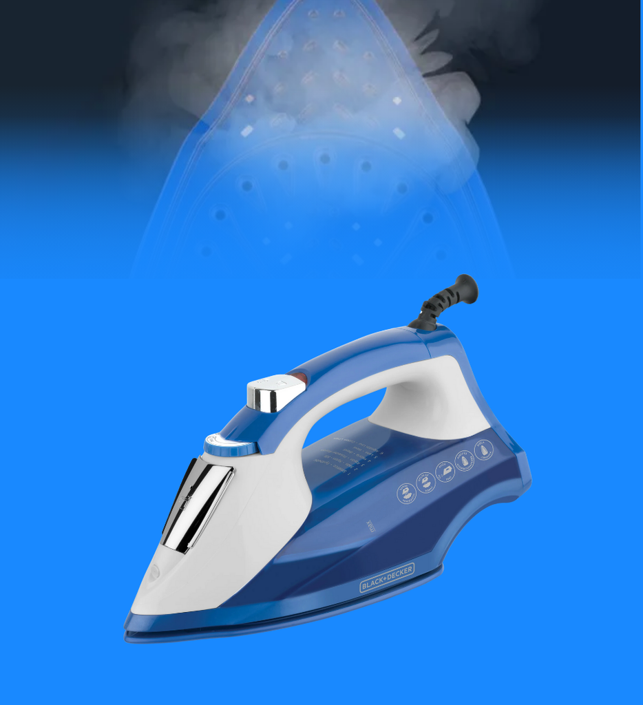Plancha Para Ropa Black+Decker IR1866 Color Azul