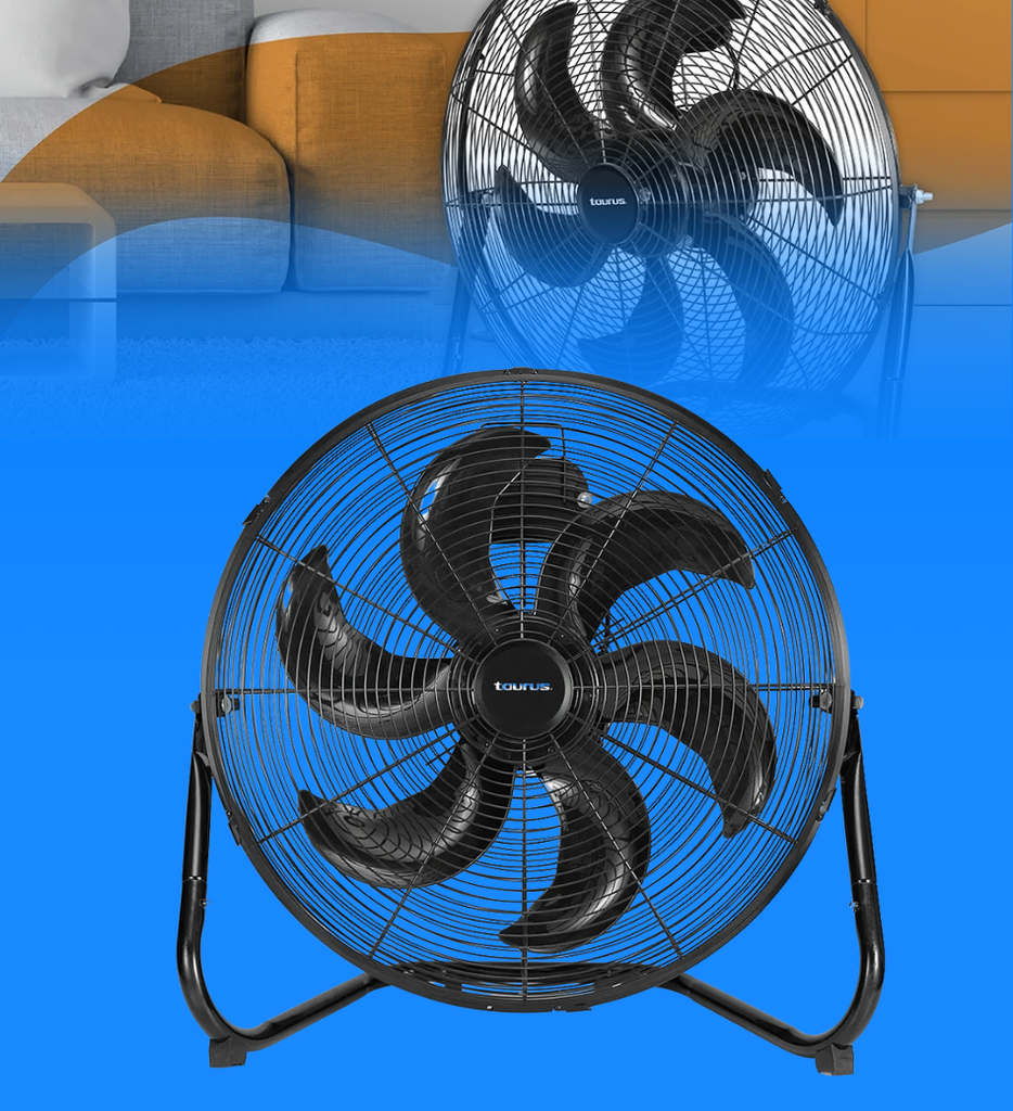 Ventilador Taurus Flash 150W Industrial 20" 6 Aspas
