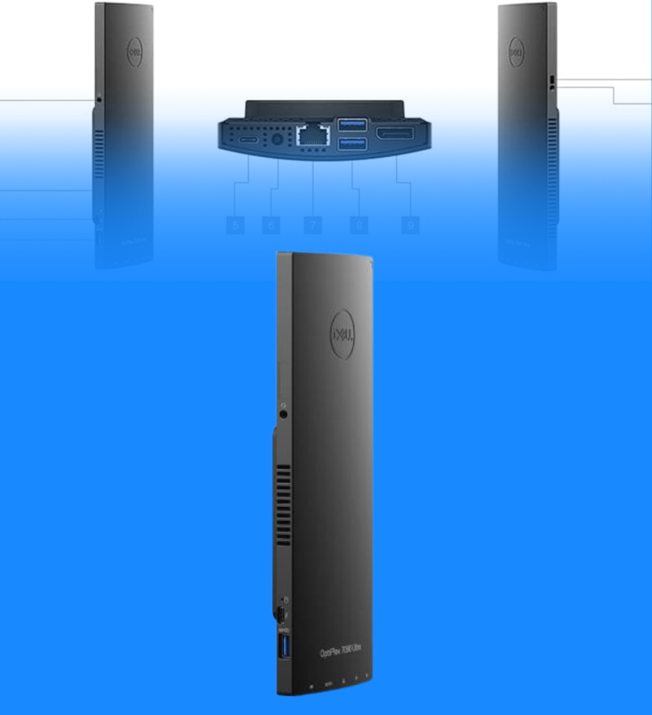 CPU Dell Optiplex 7090 UFF Ultra Core i5-1145G7 256GB SSD 8GB RAM BT WIN10 Pro Garantia en Sitio Seminuevo