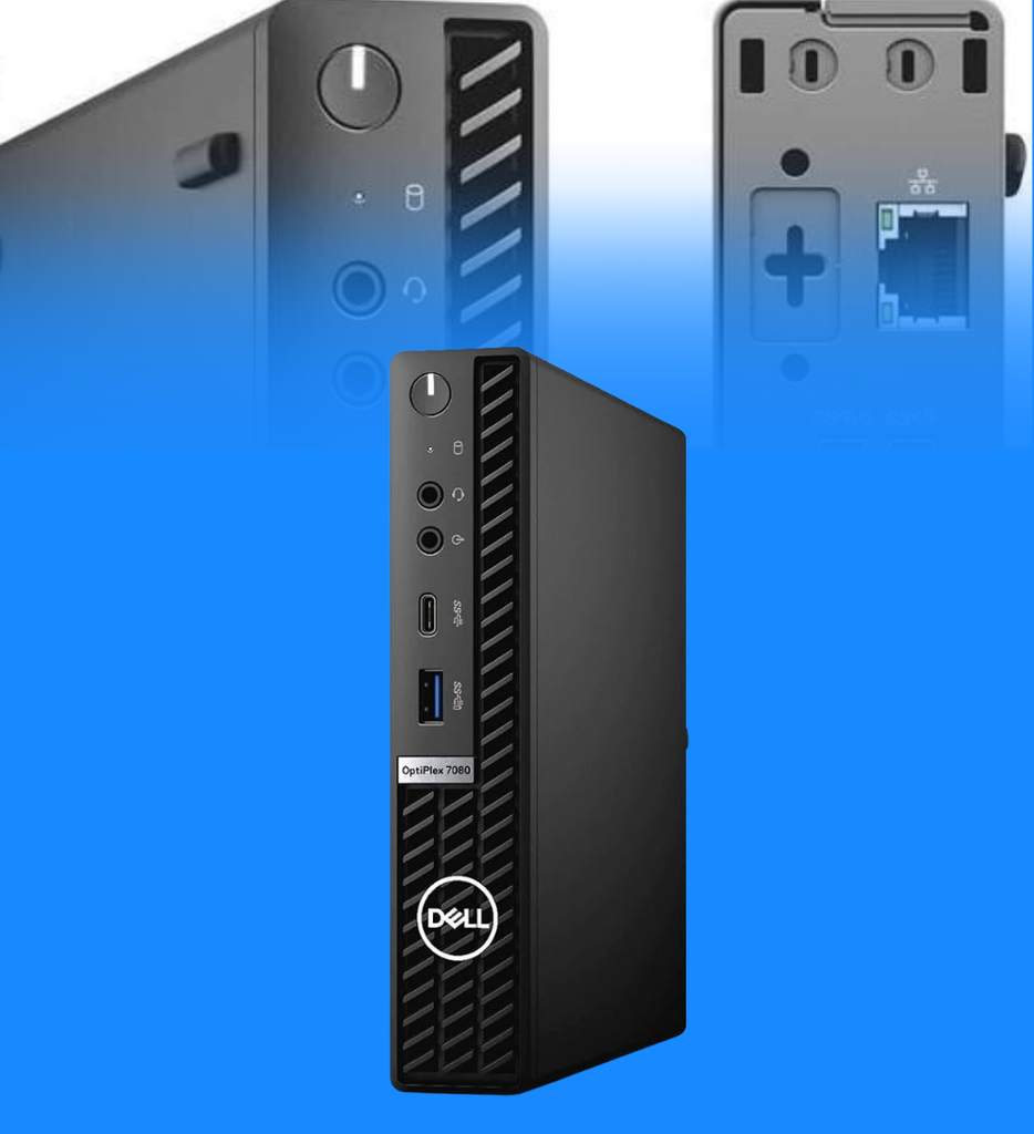 CPU Dell OptiPlex 7080 Micro Core i7-10700T 1TB SSD 32GB RAM WIN10 Pro Seminuevo