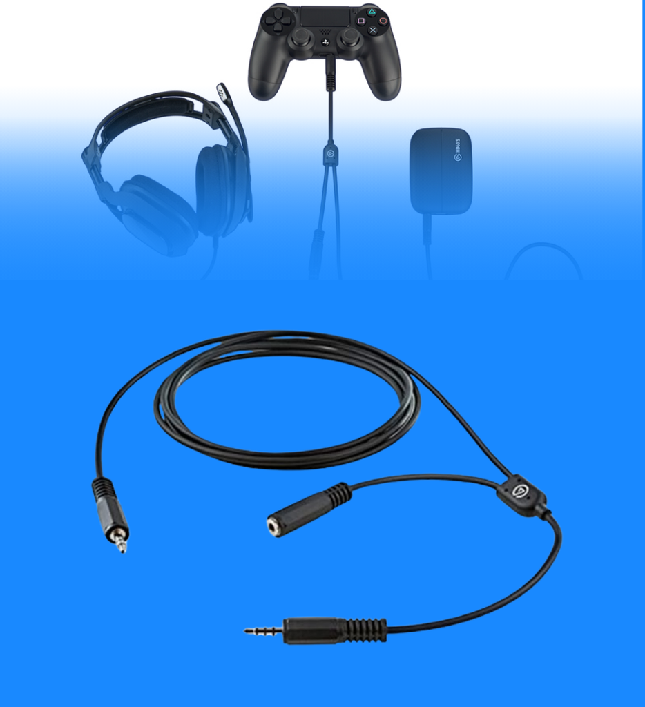 Cable Adaptador de Audio ELGATO 2GC309904002 Chat Link Play Station 4 / Pro Para HD60 / HD60S / HD60 Pro  