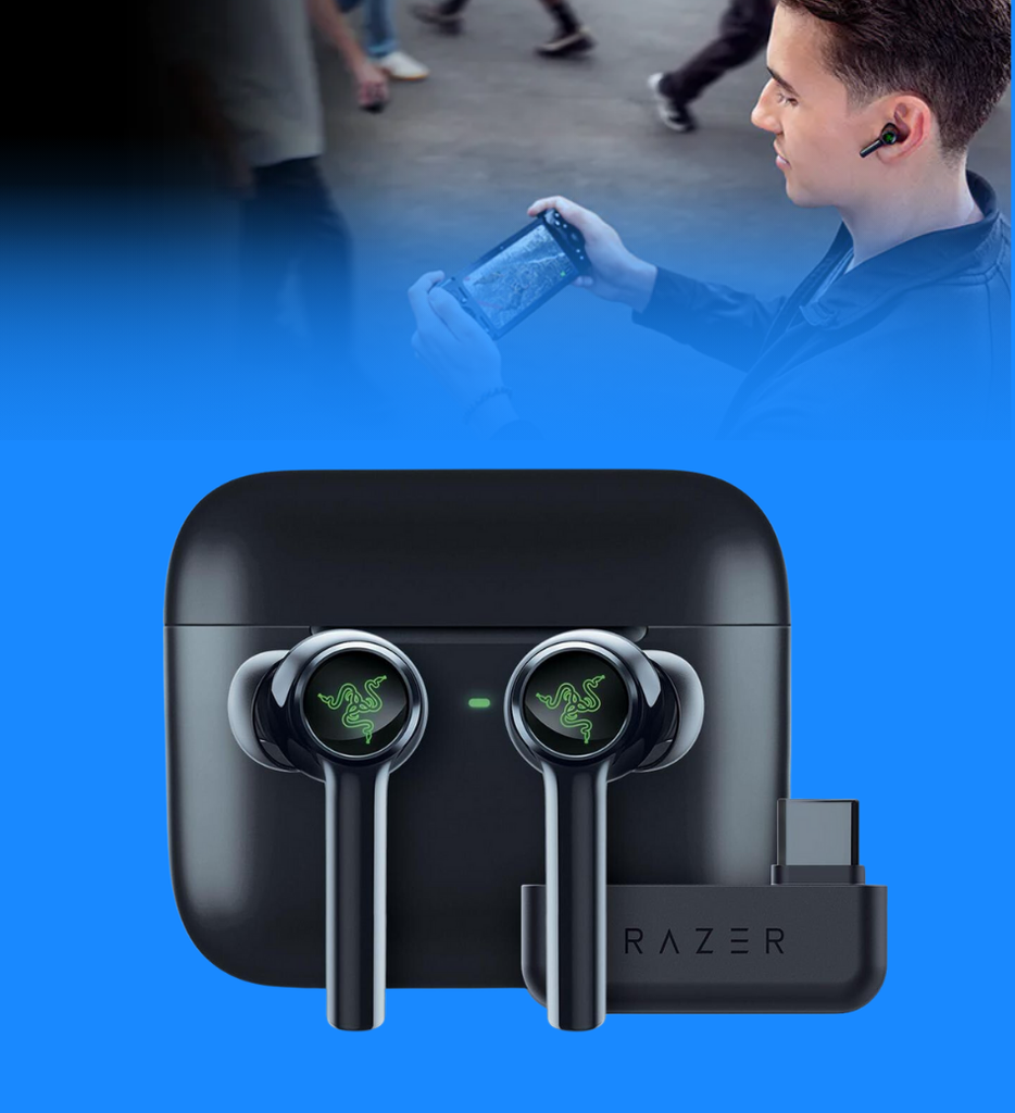 Auriculares Gaming Razer RZ12-04590100-R3U1 HammerHead Pro HyperSpeed Inalambricos MultiPlataforma Color Negro