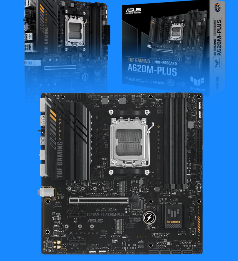 Tarjeta Madre Asus 90MB1F00-M0AAY0 TUF Gaming A620M-PLUS WIFI Aura Sync AM6 AMD A620 4*DDR5 2*M.2 