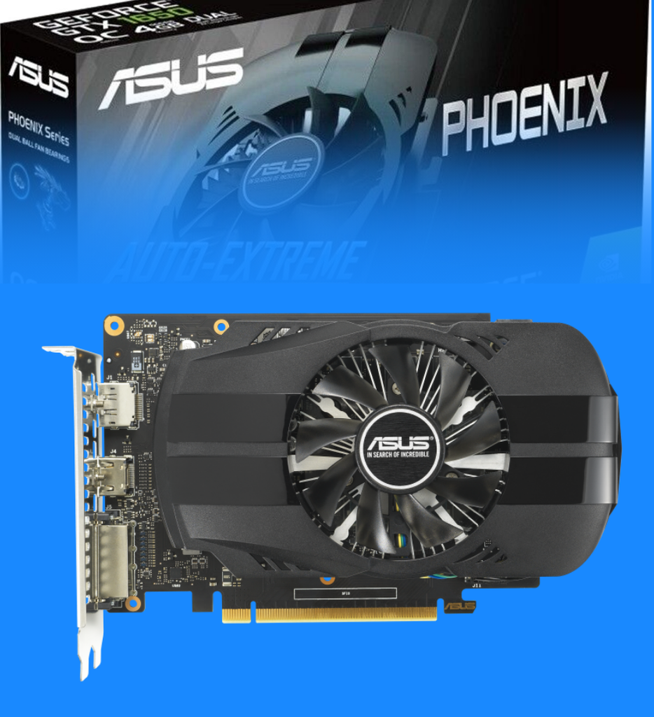 Tarjeta de Video Asus Phoenix PH-GTX1650-O4GD6-P-EVO GeForce GTX 1650 OC Edition 4GB GDDR6 