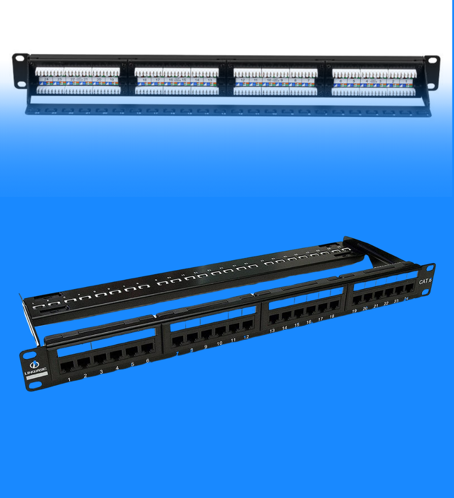 Patch Panel Linkbasic PND24-UC6 24 Puertos