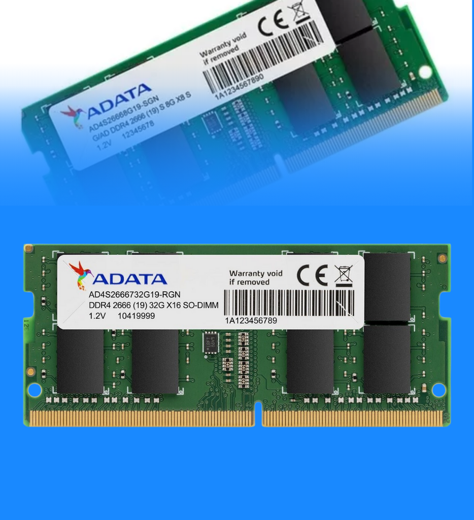 Memoria RAM Adata AD4S26668G19-SGN DDR4 8GB 2666MHZ SODIMM 1.2V