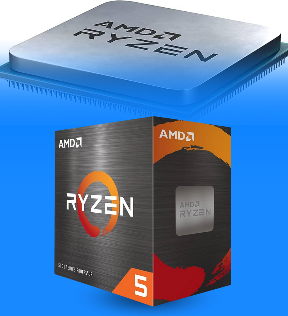 Procesador AMD Ryzen 5 5500 3.6 GHz Base AM4 6 Nucleos 12 Hilos Ventilador Incluido 100-100000457BOX